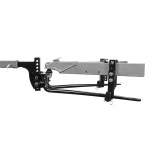 49911 Reese Integrated Sway Control Weight Distribution Hitch Kit 6000 lbs. Capacity Shank Included Reese 6,000 Lbs Trailer Weight Distribution Hitch Kit w/ Head, Deep Drop Shank, 2-5/16" Ball, Spring Bars, Control Brackets and Lift-Assist Bar, Hardware - Reduce Sway on Travel Trailer