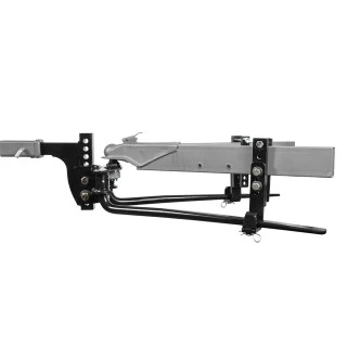 Reese 8,000 Lbs Trailer Weight Distribution Hitch Kit w/ Head, Deep Drop Shank, 2-5/16" Ball, Spring Bars, Control Brackets and Lift-Assist Bar, Hardware - Reduce Sway on Travel Trailer