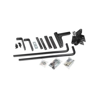 Reese 8,000 Lbs Trailer Weight Distribution Hitch Kit w/ Head, Deep Drop Shank, 2-5/16" Ball, Spring Bars, Control Brackets and Lift-Assist Bar, Hardware - Reduce Sway on Travel Trailer