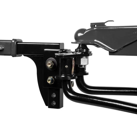 49911 Reese Integrated Sway Control Weight Distribution Hitch Kit 6000 lbs. Capacity Shank Included Reese 6,000 Lbs Trailer Weight Distribution Hitch Kit w/ Head, Deep Drop Shank, 2-5/16" Ball, Spring Bars, Control Brackets and Lift-Assist Bar, Hardware - Reduce Sway on Travel Trailer