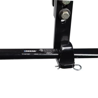 Reese 8,000 Lbs Trailer Weight Distribution Hitch Kit w/ Head, Deep Drop Shank, 2-5/16" Ball, Spring Bars, Control Brackets and Lift-Assist Bar, Hardware - Reduce Sway on Travel Trailer