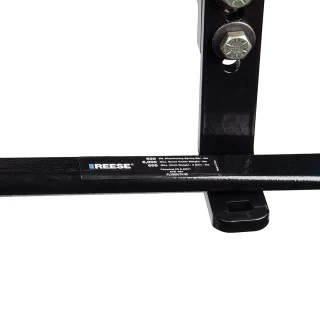 Reese 8,000 Lbs Trailer Weight Distribution Hitch Kit w/ Head, Deep Drop Shank, 2-5/16" Ball, Spring Bars, Control Brackets and Lift-Assist Bar, Hardware - Reduce Sway on Travel Trailer