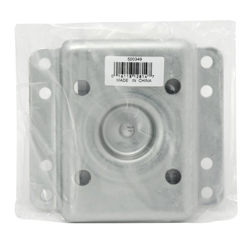 500349 500286 Fulton Bolt-On Bracket Hardware Fulton Bolt thru Swivel Jacks or Converting Weld-On Bolt Thru Jack Swivel Into Bolt-On Bolt-On Bracket w/ Hardware Fulton Bolt thru Swivel Jacks or for Converting Weld-On Bolt Thru Jack Swivel Into Bolt-On