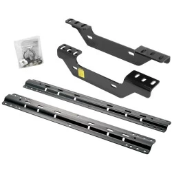Reese Quick Install Rail Kit For 2011-2019 Chevy Silverado GMC Sierra 2500 HD 3500 HD Custom Fit No Drill Base Rails For 5th Wheel and Gooseneck Trailer Hitch Fifth