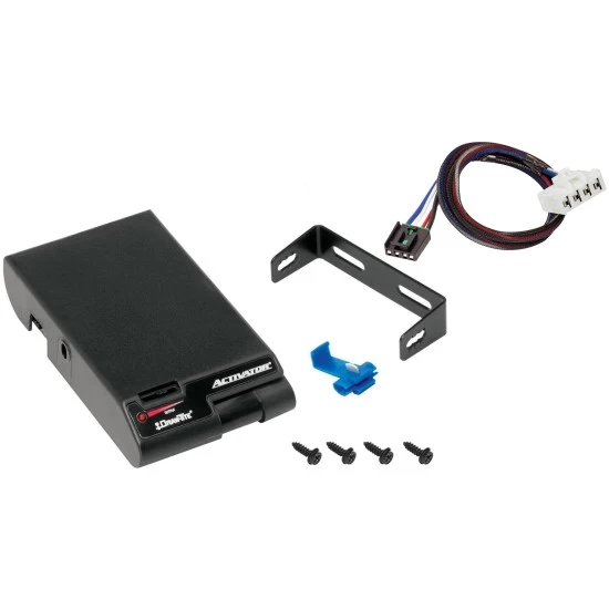 Trailer Brake Control for 95-09 Dodge RAM 1500 2500 3500 w/ Plug Play Wiring Adapter Draw-Tite Activator Eletric Trailer Brakes Module Box Controller
