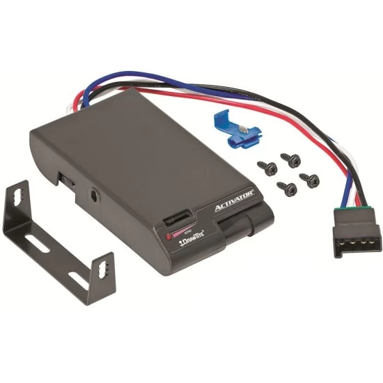 Brake Control Unit Mounting hardware and bracket Vehicle specific Plug and Play Wiring Adapter 5100 3027 Draw-Tite Trailer Brake Control 08-10 Damon Astoria Essence Tuscany Jayco Insignia 2007 Alfa Leisure Draw-Tite Activator Electric Trailer Brakes Modu Trailer Brake Control for 08-10 Damon Astoria Essence Tuscany Jayco Insignia 2007 Alfa Leisure Draw-Tite Activator Electric Trailer Brakes Module Box Controller 1-2 Axle