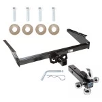 Custom Fit Trailer Hitch Tri-Ball Trailer Hitch Ball Mount w/ Pin/Clip 51029 7031400 63240 Pro Series Trailer Tow Hitch Receiver 90-05 Chevy Astro GMC Safari w/Tri-Ball Triple Ball 1-7/8" 2" 2-5/16" 90 91 92 93 94 95 96 97 98 99 00 01 02 03 Trailer Tow Hitch Receiver For 90-05 Chevy Astro GMC Safari w/Tri-Ball Triple Ball 1-7/8" 2" 2-5/16"