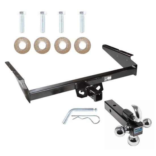 Custom Fit Trailer Hitch Tri-Ball Trailer Hitch Ball Mount w/ Pin/Clip 51029 7031400 63240 Pro Series Trailer Tow Hitch Receiver 90-05 Chevy Astro GMC Safari w/Tri-Ball Triple Ball 1-7/8" 2" 2-5/16" 90 91 92 93 94 95 96 97 98 99 00 01 02 03 Trailer Tow Hitch Receiver For 90-05 Chevy Astro GMC Safari w/Tri-Ball Triple Ball 1-7/8" 2" 2-5/16"