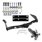 Trailer Tow Hitch Receiver For 78-03 Dodge Ram Van B-Series w/Tri-Ball Triple Ball 1-7/8" 2" 2-5/16"