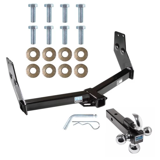 Custom Fit Trailer Hitch Tri-Ball Trailer Hitch Ball Mount w/ Pin/Clip 51046 7031400 63240 Pro Series Trailer Tow Hitch Receiver 97-03 Infiniti QX4 96-04 Nissan Pathfinder w/Tri-Ball Triple Ball 1-7/8" 2" 2-5/16" 96 97 98 99 00 01 02 03 04 Trailer Tow Hitch Receiver For 97-03 Infiniti QX4 96-04 Nissan Pathfinder w/Tri-Ball Triple Ball 1-7/8" 2" 2-5/16"