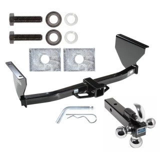 Custom Fit Trailer Hitch Tri-Ball Trailer Hitch Ball Mount w/ Pin/Clip 51059 7031400 63240 Pro Series Trailer Tow Hitch Receiver 99-04 Jeep Grand Cherokee w/Tri-Ball Triple Ball 1-7/8" 2" 2-5/16" 99 00 01 02 03 04 1999 2000 2001 2002 2003 2 Trailer Tow Hitch Receiver For 99-04 Jeep Grand Cherokee w/Tri-Ball Triple Ball 1-7/8" 2" 2-5/16"