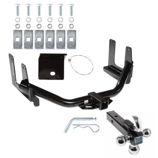 Trailer Tow Hitch Receiver For 04-05 Ford F-150 All Styles 2006 Lincoln Mark LT w/Tri-Ball Triple Ball 1-7/8" 2" 2-5/16"