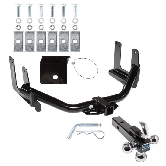 Trailer Tow Hitch Receiver For 04-05 Ford F-150 All Styles 2006 Lincoln Mark LT w/Tri-Ball Triple Ball 1-7/8" 2" 2-5/16"