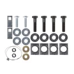 Trailer Tow Hitch Receiver For 04-12 Chevy Colorado GMC Canyon w/Tri-Ball Triple Ball 1-7/8" 2" 2-5/16"