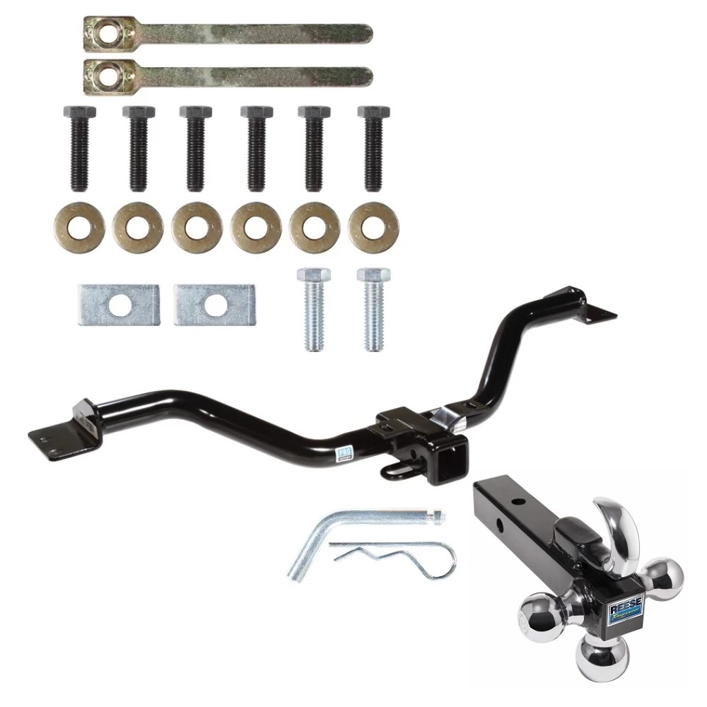 Custom Fit Trailer Hitch Tri-Ball Trailer Hitch Ball Mount w/ Pin/Clip 51083 7031400 63240 Pro Series Trailer Tow Hitch Receiver 09-18 Chevy Traverse 07-17 GMC Acadia Buick Enclave w/Tri-Ball Triple Ball 1-7/8" 2" 2-5/16" 07 08 09 10 11 12 Trailer Tow Hitch Receiver For 09-18 Chevy Traverse 07-17 GMC Acadia Buick Enclave w/Tri-Ball Triple Ball 1-7/8" 2" 2-5/16"