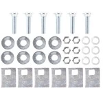 Trailer Tow Hitch Receiver For 75-14 Ford E150 E250 E350 Van w/Tri-Ball Triple Ball 1-7/8" 2" 2-5/16"