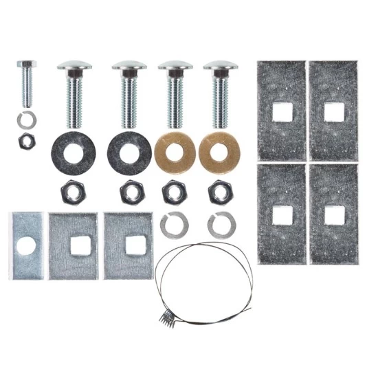 Trailer Tow Hitch Receiver For 79-11 Ford LTD Crown Victoria Lincoln Town Car Marquis w/Tri-Ball Triple Ball 1-7/8" 2" 2-5/16"