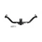Trailer Tow Hitch Receiver For 06-14 Honda Ridgeline w/Tri-Ball Triple Ball 1-7/8" 2" 2-5/16"