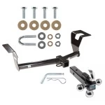 Custom Fit Trailer Hitch Tri-Ball Trailer Hitch Ball Mount w/ Pin/Clip 51205 7031400 63240 Pro Series Trailer Tow Hitch Receiver 2007-2011 Honda CRV CR-V w/Tri-Ball Triple Ball 1-7/8" 2" 2-5/16" 07 08 09 10 11 2007 2008 2009 2010 2011 Trailer Tow Hitch Receiver For 2007-2011 Honda CRV CR-V w/Tri-Ball Triple Ball 1-7/8" 2" 2-5/16"