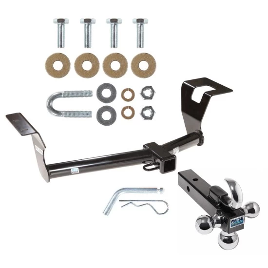 Custom Fit Trailer Hitch Tri-Ball Trailer Hitch Ball Mount w/ Pin/Clip 51205 7031400 63240 Pro Series Trailer Tow Hitch Receiver 2007-2011 Honda CRV CR-V w/Tri-Ball Triple Ball 1-7/8" 2" 2-5/16" 07 08 09 10 11 2007 2008 2009 2010 2011 Trailer Tow Hitch Receiver For 2007-2011 Honda CRV CR-V w/Tri-Ball Triple Ball 1-7/8" 2" 2-5/16"