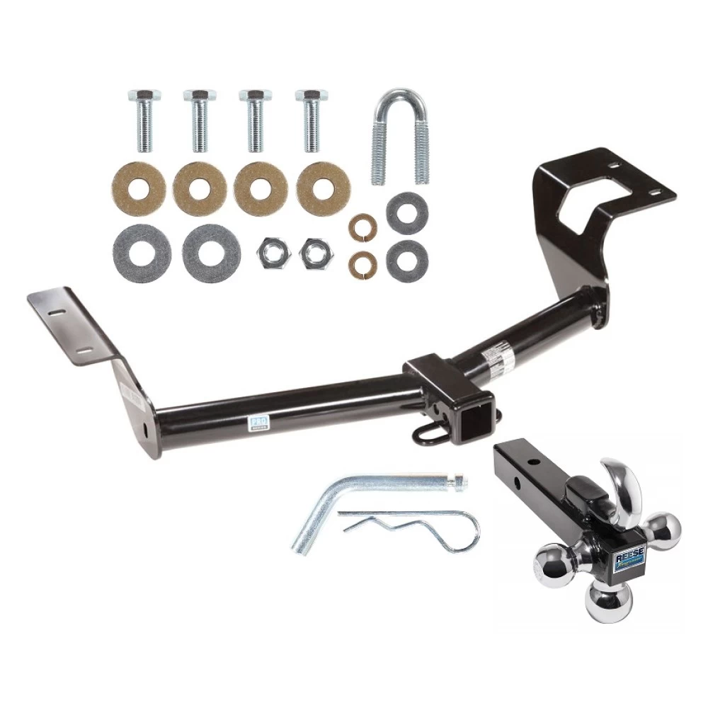 Custom Fit Trailer Hitch Tri-Ball Trailer Hitch Ball Mount w/ Pin/Clip 51209 7031400 63240 Pro Series Trailer Tow Hitch Receiver 12-16 Honda CR-V w/Tri-Ball Triple Ball 1-7/8" 2" 2-5/16" 12 13 14 15 16 2012 2013 2014 2015 2016 Trailer Tow Hitch Receiver For 12-16 Honda CR-V w/Tri-Ball Triple Ball 1-7/8" 2" 2-5/16"