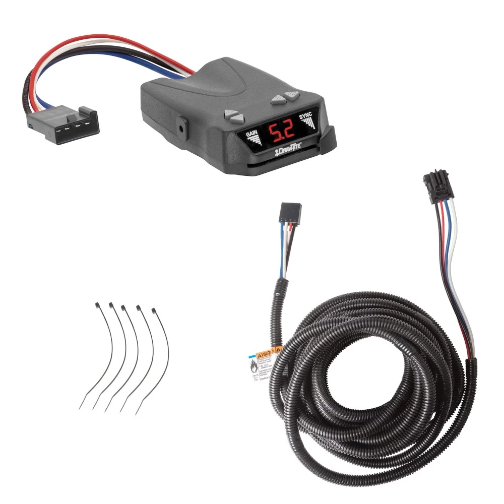 Trailer Brake Control for 07-26 BMW X5 Draw-Tite Activator Electric Trailer Brakes Module Box Controller 1-4 Axle