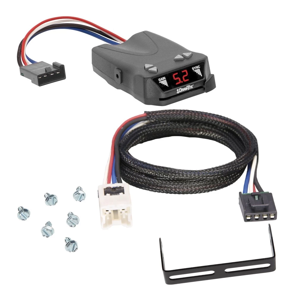 Trailer Brake Control for 04-24 Nissan Titan Draw-Tite Activator Electric Trailer Brakes Module Box Controller 1-4 Axle