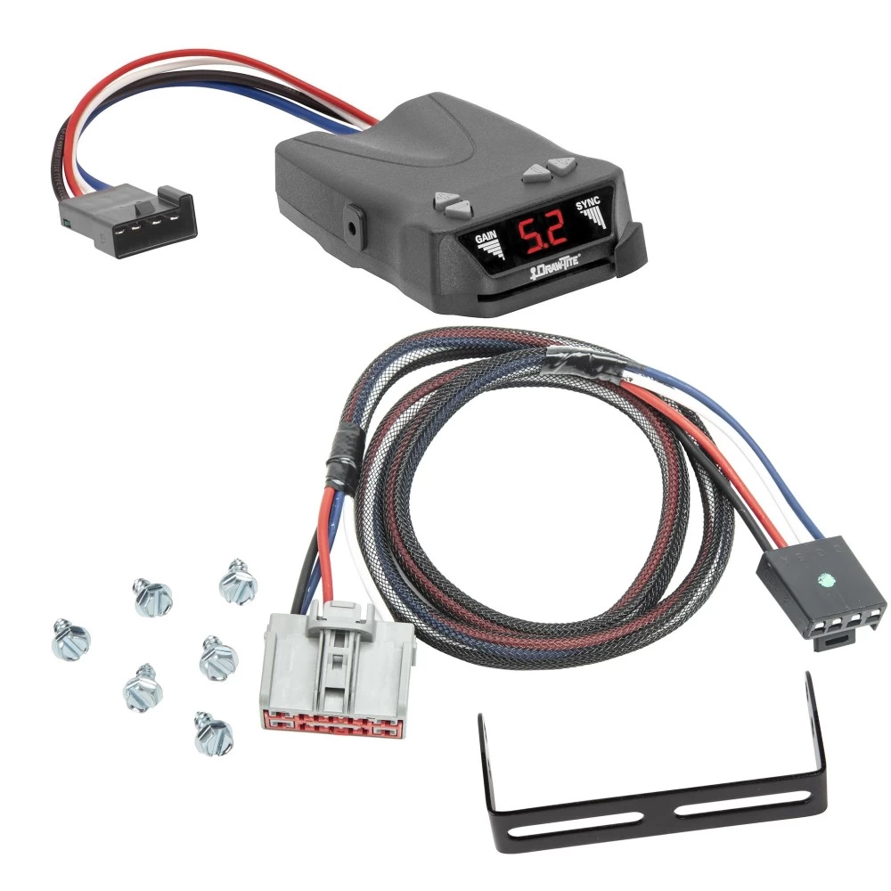 Trailer Brake Control for 19-23 Chevy Silverado GMC Sierra 1500 20-23 2500 3500 HD Draw-Tite Activator Electric Trailer Brakes Module Box Controller 1-4 Axle