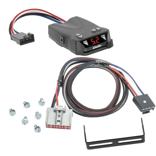 Trailer Brake Control for 19-23 Chevy Silverado GMC Sierra 1500 20-23 2500 3500 HD Draw-Tite Activator Electric Trailer Brakes Module Box Controller 1-4 Axle