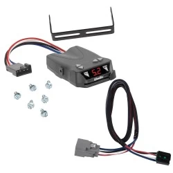 Trailer Brake Control For 20-25 Jeep Gladiator 18-25 Wrangler JL Draw-Tite Activator Electric Trailer Brakes Module Box Controller 1-4 Axle