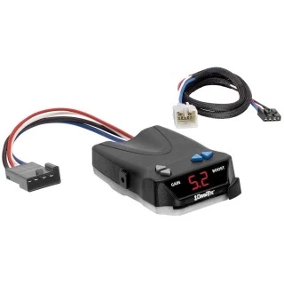 Trailer Brake Control for 03-14 Toyota Tundra w/ Plug Play Wiring Adapter I-Command Draw-Tite Electric Proportional Trailer Brakes Module Box Controller