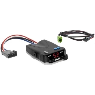 Trailer Brake Control for 07-22 Mercedes Freightliner Dodge Sprinter 2500 3500 16-27 GLE SUV w/ Plug Play Wiring Adapter I-Command Draw-Tite Electric Proportional Trailer Brakes Module Box Controller