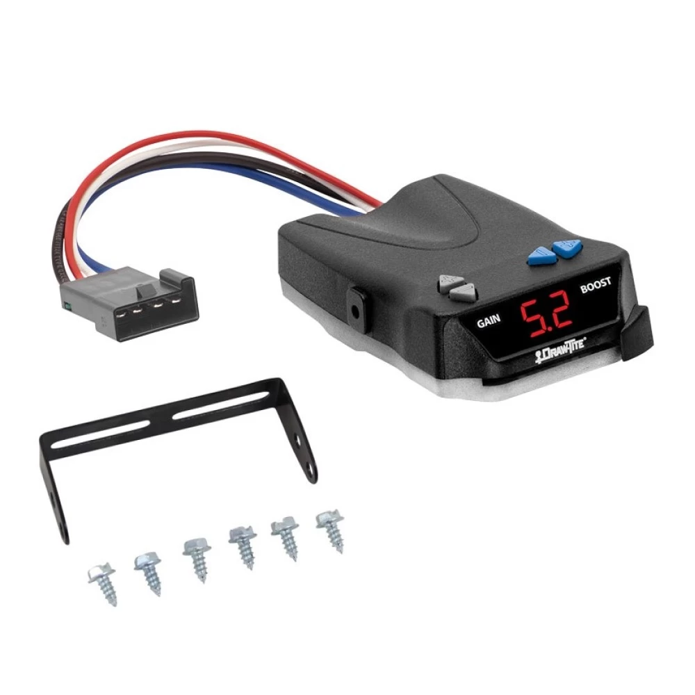 Brake Control Unit Mounting Hardware and Bracket Vehicle specific Plug and Play Wiring Adapter 5535 3073 Draw-Tite Trailer Brake Control 20-24 Jeep Gladiator 18-24 Wrangler JL New Body Style Plug Play Wiring Adapter I-Command Draw-Tite Electric Proportio Trailer Brake Control for 20-24 Jeep Gladiator 18-24 Wrangler JL New Body Style w/ Plug Play Wiring Adapter I-Command Draw-Tite Electric Proportional Trailer Brakes Module Box Controller