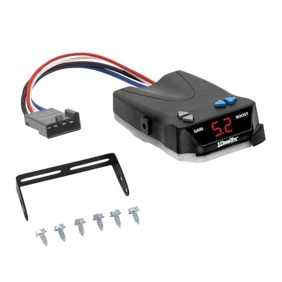 Brake Control Unit Mounting Hardware and Bracket Vehicle specific Plug and Play Wiring Adapter 5535 3073 Draw-Tite Trailer Brake Control 20-24 Jeep Gladiator 18-24 Wrangler JL New Body Style Plug Play Wiring Adapter I-Command Draw-Tite Electric Proportio Trailer Brake Control for 20-24 Jeep Gladiator 18-24 Wrangler JL New Body Style w/ Plug Play Wiring Adapter I-Command Draw-Tite Electric Proportional Trailer Brakes Module Box Controller