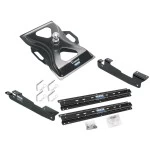 Reese Outboard Quick Install Rail Kit and 25K Gooseneck Hitch For 04-14 F150 Custom Fit No Drill Base Rails For Gooseneck Trailer