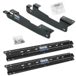 Reese Outboard Quick Install Rail Kit and 25K Gooseneck Hitch For 04-14 F150 Custom Fit No Drill Base Rails For Gooseneck Trailer