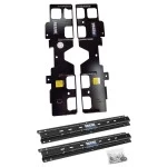 Reese Outboard Quick Install Rail Kit and 20K 5th Wheel Hitch For 19-23 Silverado 1500 New Body Custom Fit No Drill Base Rails For 5th Wheel and Trailer Fifth