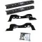 Reese Outboard Quick Install Rail Kit and 25K Gooseneck Hitch For 17-19 Ford F250 F350 Custom Fit No Drill Base Rails For Gooseneck Trailer