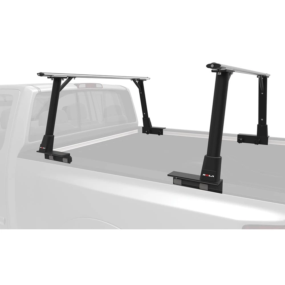 Rola Truck Bed Rack fits 05-24 Toyota Tacoma 07-26 Tundra 04-26 Nissan Titan with Utili-Track System Truck Bed Ladder Rack 2 Racks