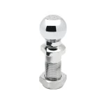 Reese Standard 2-5/16" 17,000 lbs Trailer Hitch Tow Ball 1-1/4" Shank Diameter x 2-3/4" Shank Length Heavy Duty Chrome