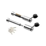 Combo Lock Set 5/8" for 2" Sq. Trailer Hitch Tow Receiver and 3/4" for Accessory Keyed Alike Combo Lock Set 5/8" for 2" Sq. Trailer Hitch Tow Receiver and 3/4" for Accessory Keyed Alike