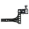 63070 Draw-Tite Adjustable Trailer Hitch Ball Mount 14000 lbs. Capacity Heavy Duty Fits 2 inch Receiver 4-3/4 inch Drop Black Adjustable Tri Ball Triple 1-7/8", 2", & 2-5/16" Tow Balls Ball Mount Draw-Bar System w/Step 2" Sq. Shank