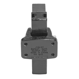 Draw-Tite 14K Adjustable Pintle Hook Receiver Fits 2" Trailer Tow Hitch Mount Adjusts up to 10.5” Heavy Duty 14,000 lbs