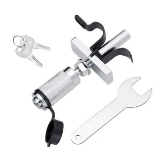 Trailer Tow Hitch For 93-98 Jeep Grand Cherokee ZJ Wagoneer Platform Style 2 Bike Rack w/ Anti Rattle Hitch Lock