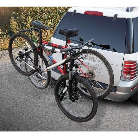63120 Reese Explore Eclipse Trailer Hitch Bike Carrier 2-Bike 1-1/4 inch Receiver Pro Series Eclipse 2 Bike Rack Carrier Rear Hitch Mount 1-1/4" w/ Tilt Car Truck SUV Adult or Child