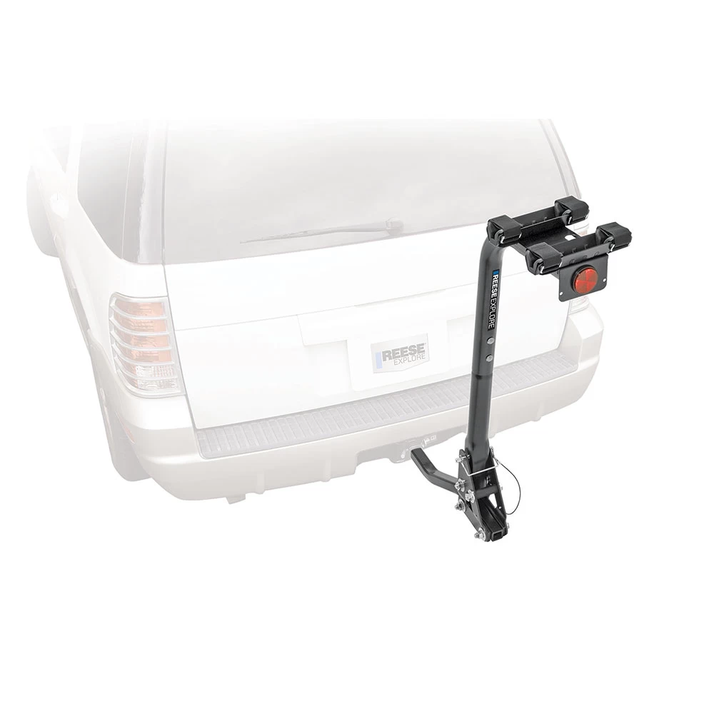 63120 Reese Explore Eclipse Trailer Hitch Bike Carrier 2-Bike 1-1/4 inch Receiver Pro Series Eclipse 2 Bike Rack Carrier Rear Hitch Mount 1-1/4" w/ Tilt Car Truck SUV Adult or Child