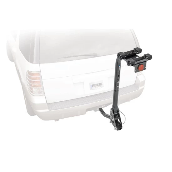 63120 Reese Explore Eclipse Trailer Hitch Bike Carrier 2-Bike 1-1/4 inch Receiver Pro Series Eclipse 2 Bike Rack Carrier Rear Hitch Mount 1-1/4" w/ Tilt Car Truck SUV Adult or Child