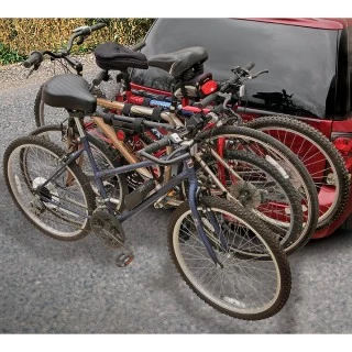 Pro Series Eclipse 4 Bike Rack Carrier Foldable Approved for Trailers RVs Trucks SUV Offroad 2" Receivers