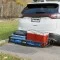 Rambler 20"x47" Cargo Carrier Basket Rack Fits 1-1/4" Trailer Tow Hitch Receiver Storage Luggage Car Box Shelf