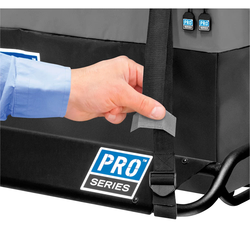 Pro Series Gaurdian Rooftop Cargo Carrier Bag Rain Proof Construction w/ 8 Adjustable Strap Points